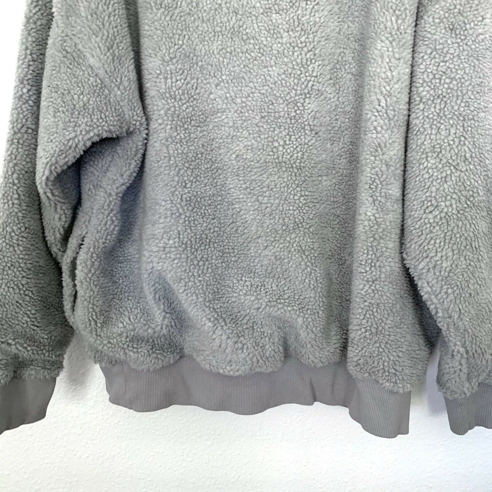 Polo Ralph Lauren Gray Fleece 1/4 Zip Pullover - Picture 6 of 6